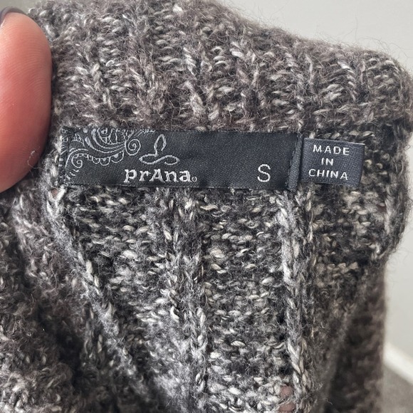 Prana Angelica Duster Sweater Cardigan Gray | S - Picture 4 of 6